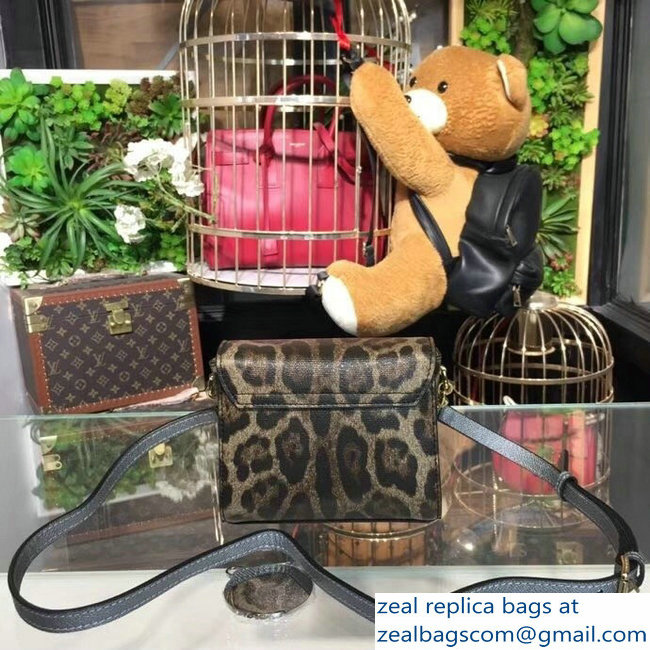 Dolce  &  Gabbana DG Millennials Mini Shoulder Bag Leopard-print 2018